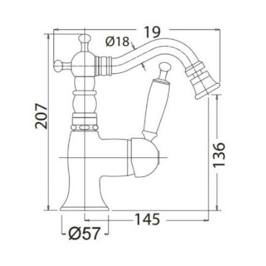 bronz kismeretu bidet csap csaptelep furdoszoba mosogato furdo allithato mediterran rez bugnatese keramia fogantyu nyaralo princeton lameridiana szaniterek budapest lakberendezes meretek.jpg
